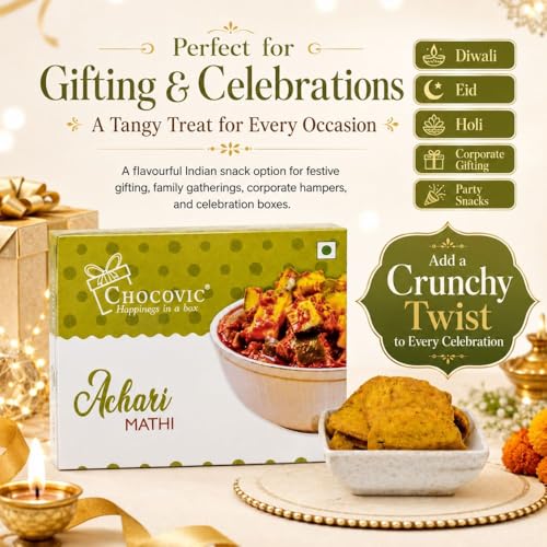 Image of Achari Mathi Stuffed Mango Pickle - 700 g (Pack of 2 x 350 g), Traditional Indian Mango Pickle, Spicy Homemade Style Achar