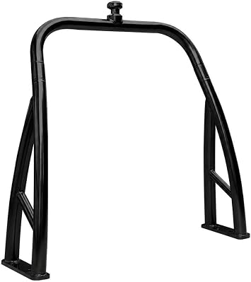 lawaia Origin Pontoon Ski Tow Bar, Polished Silver Finish Or Black Coated Finish, 43 x 38 Inch, Heavy Duty Frame,