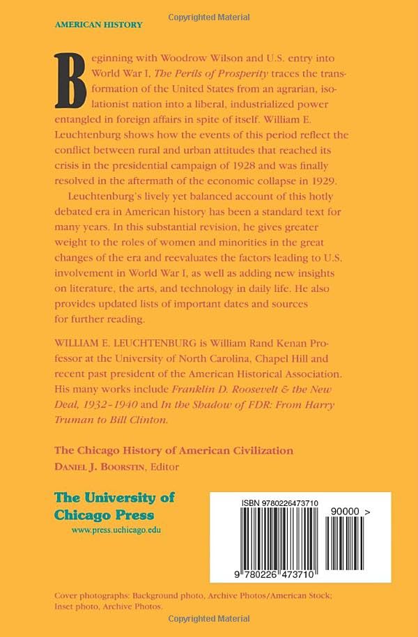 The Perils of Prosperity, 1914-1932, 2nd Edition - Image 2