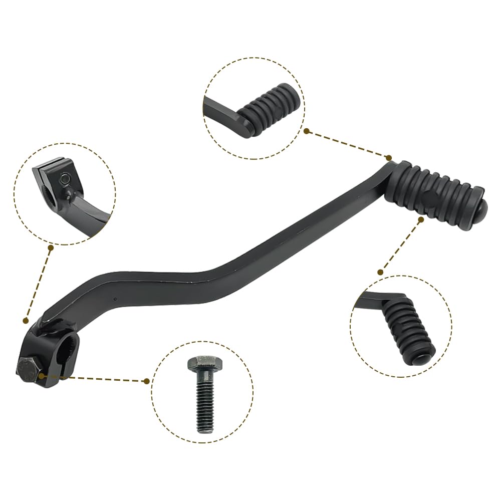 Palanca Cambios ATV Cuadriciclo Palanca De Cambios Para Yamaha YFZ450 2004-2013 - Repuesto De Alta Calidad, Compatible Con Números OEM Palanca De Cambios Simulador