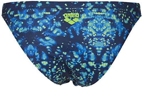 Arena Women's Tie Dye Maxlife Bikini Bottom, Navy/Leaf Green, Size 32 #TOP3