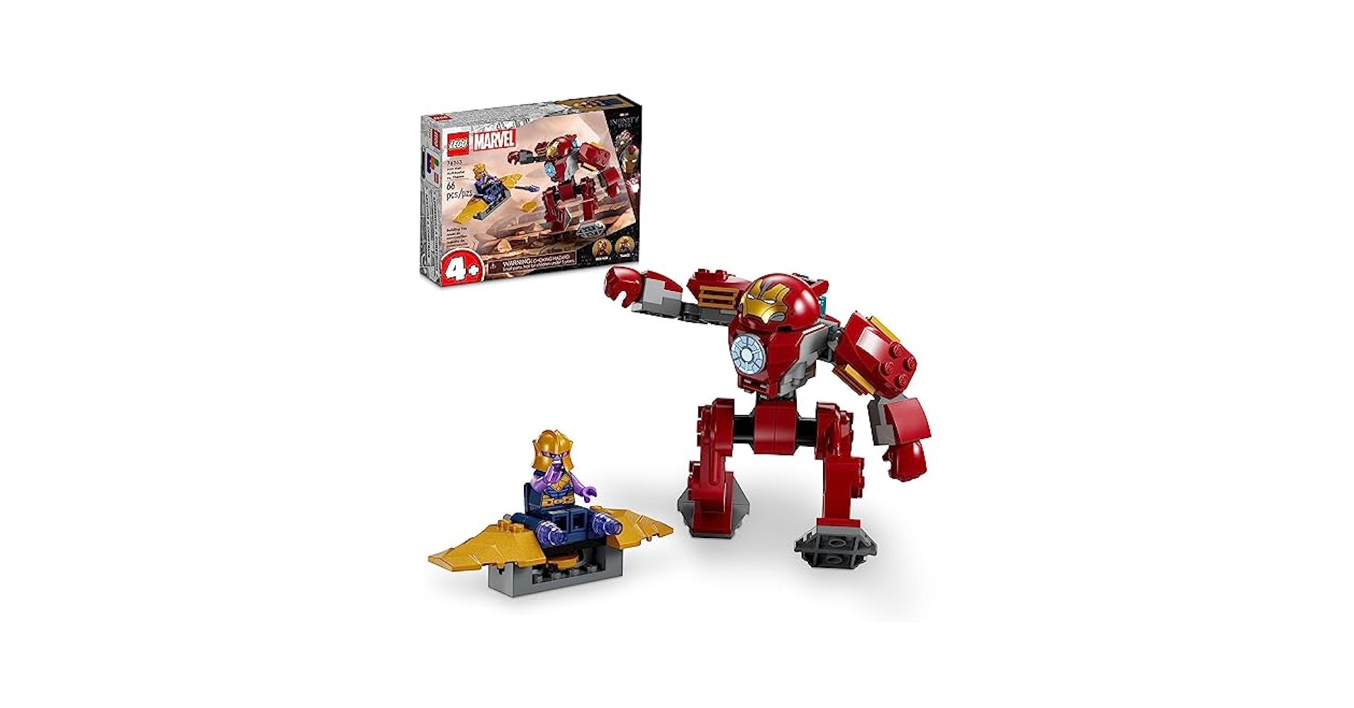 ＢＨＢ シルバー L Amazon.com: LEGO Marvel Iron Man Hulkbuster vs. Thanos 76263