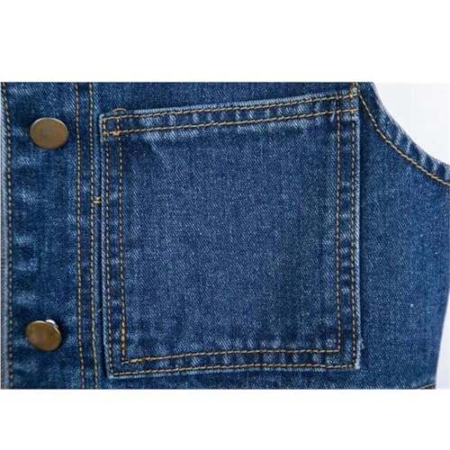 Chaleco tejano hombre ajustado para transformar cualquier combinación básica de ropa 5