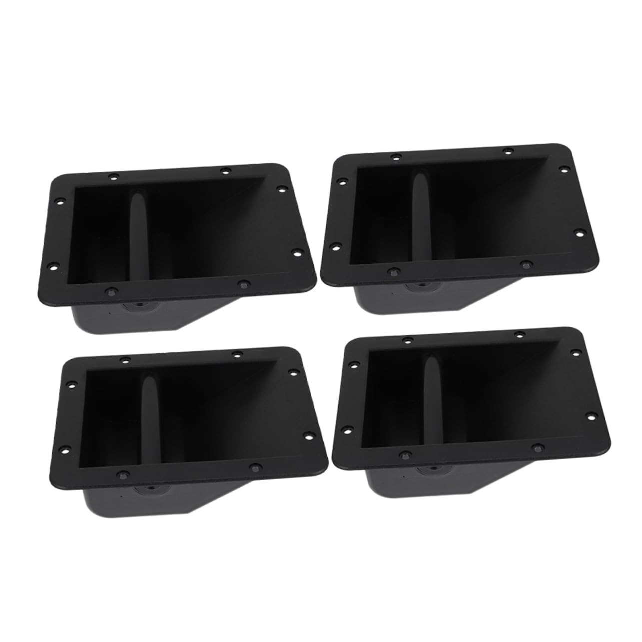 VILLCASE 4Pcs Plastic Speaker Handle Durable Grip for Dj Speakers Easy Installation Sturdy Accessory for Speaker Cases Convenient and Practical Design