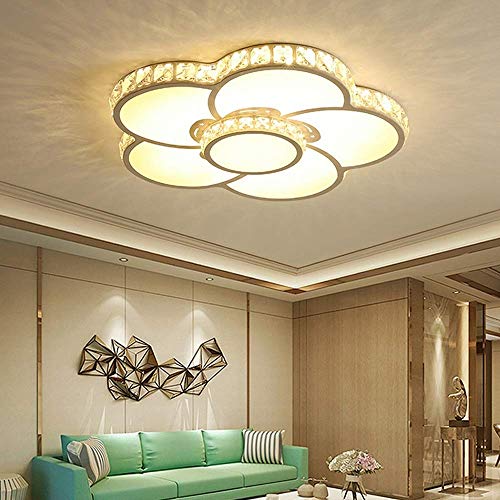 Plafond de fleurs moderne avec éclairage harmonieux de 60 cm - 4