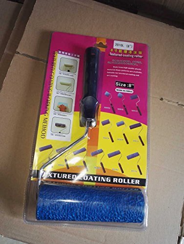 Rullo per pittura in rilievo con manico in plastica, 17,8 cm