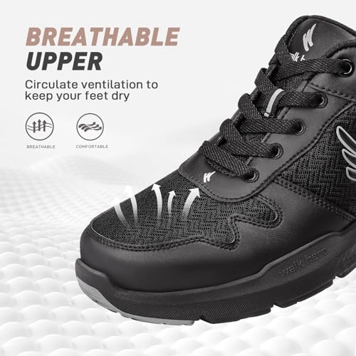 Image of Walking Shoes Women for Plantar Fasciitis, Womens Orthopedic Shoes with Arch Support, Non-Slip Sneakers for Women