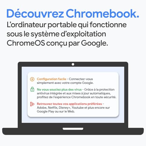 Acer Chromebook 314 CB314 2H MT8183 8 Go RAM SSD - vue 4