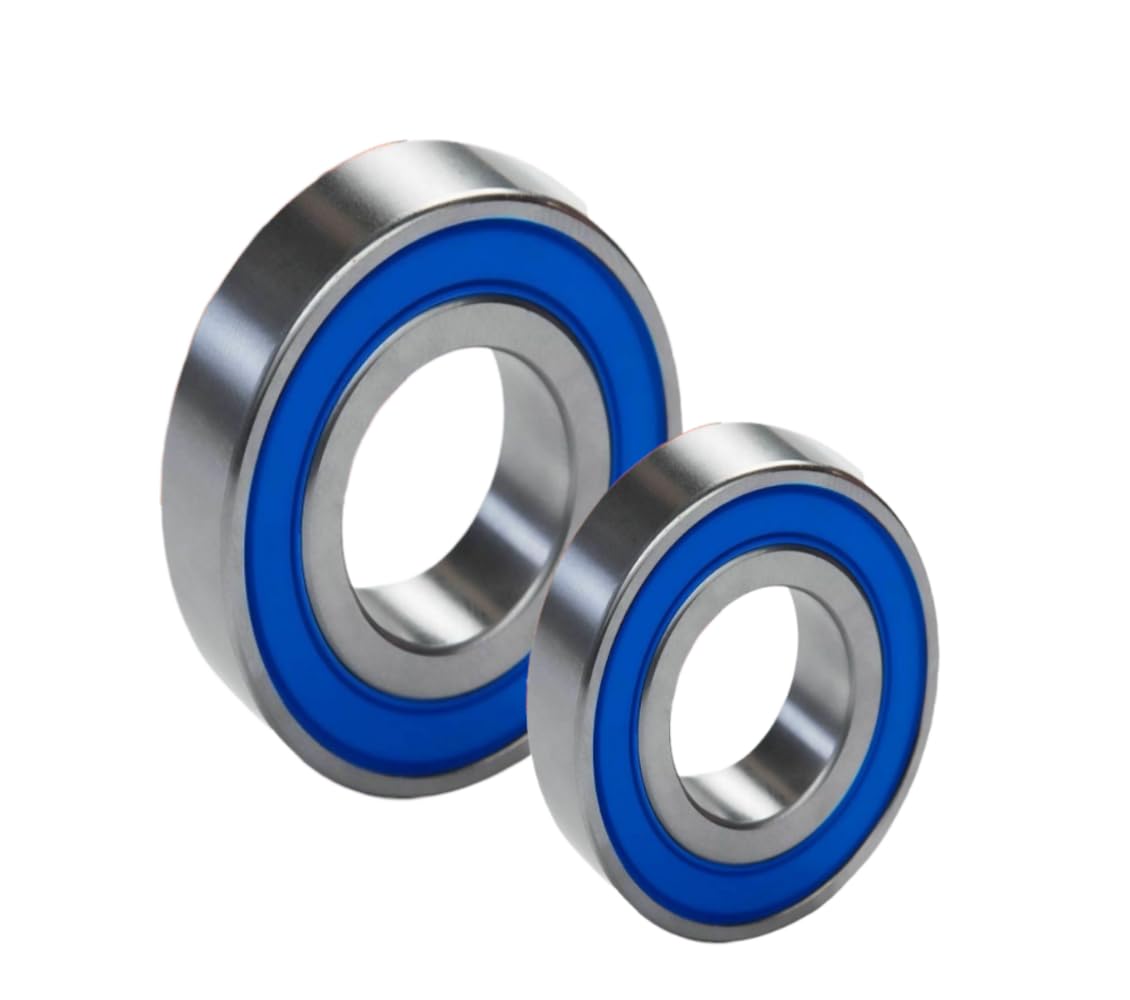 6 -Pack of Spindle Bearing Rebuild Kit fits 604214 Hustler Raptor 42" 52" Deck - High Temp Bearing (3) 6204 (3) 6203