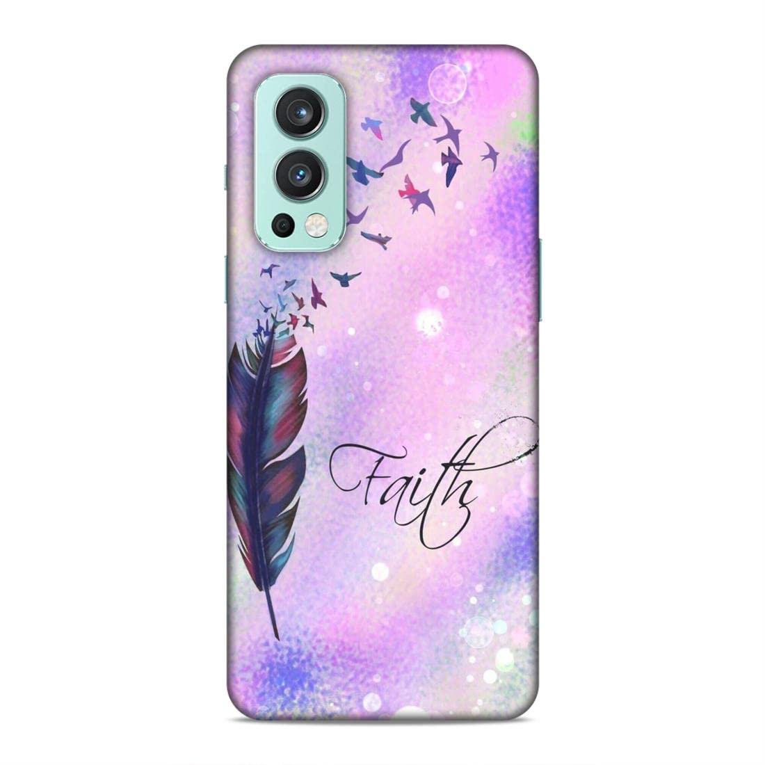 LETAPS® Printed Mobile Back Hard Case Cover for OnePlus Nord 2 5G | Faith, Feather, Glitter, Birds A-2120 (B0C5K2BFLN) Amazon Price History, Amazon Price Tracker