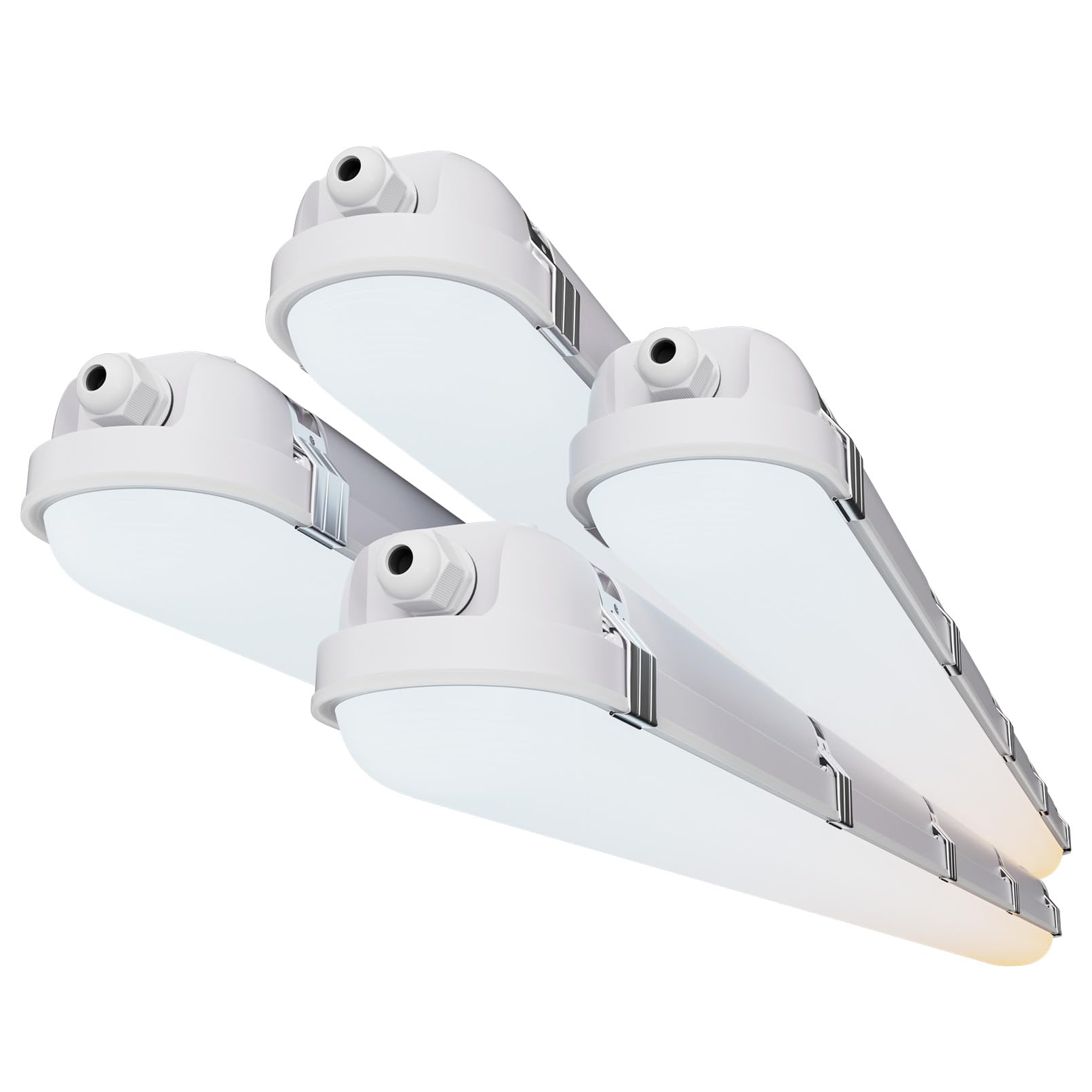 LEONLITE 4FT 3CCT LED Vapor Tight Light Fixture, 70W/60W/50W Shop