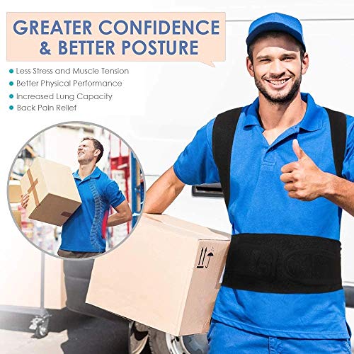Correcteur de posture réglable Smalt S structure renforcée pour alignement de la clavicule - 6