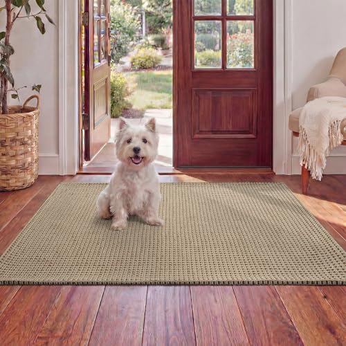 Tapete de Entrada Boho 2x3 Pies Lavable Antideslizante miniatura 3