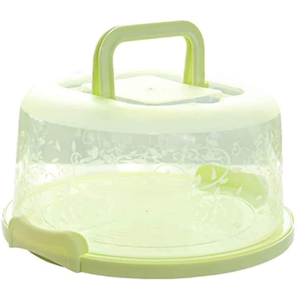 Buy Home Holic Plastic Round Cake Carrier, 8 Inch Round Handheld