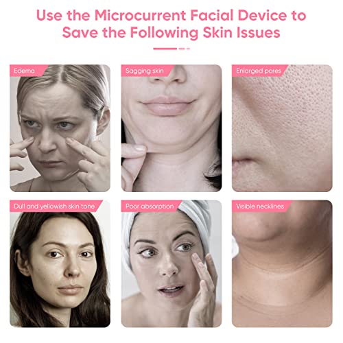 Amochy Microcurrent Facial Device, Face Massager For Anti Aging And Wrinkles Reduce, Intelligent Double Chin Massager, Face Sculpting Tool To Instant Face Lift & Skin Rejuvenation #TOP1