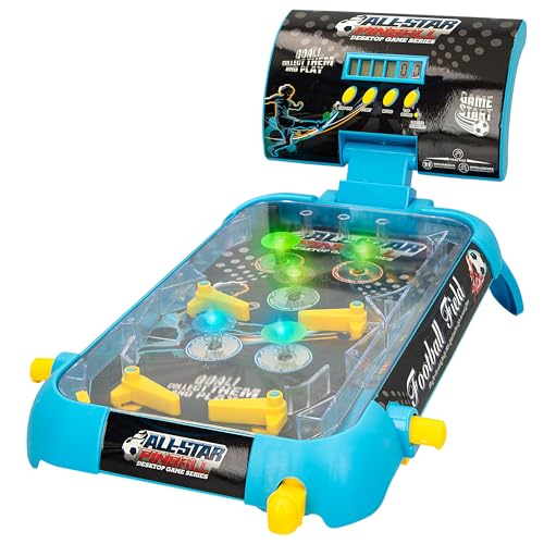 ColorBaby CB Games- Pinball Infantil, Pin Ball de Juguete, Marcador electrónico, Juegos de Mesa electrónicos, para niños +6 años (47342)