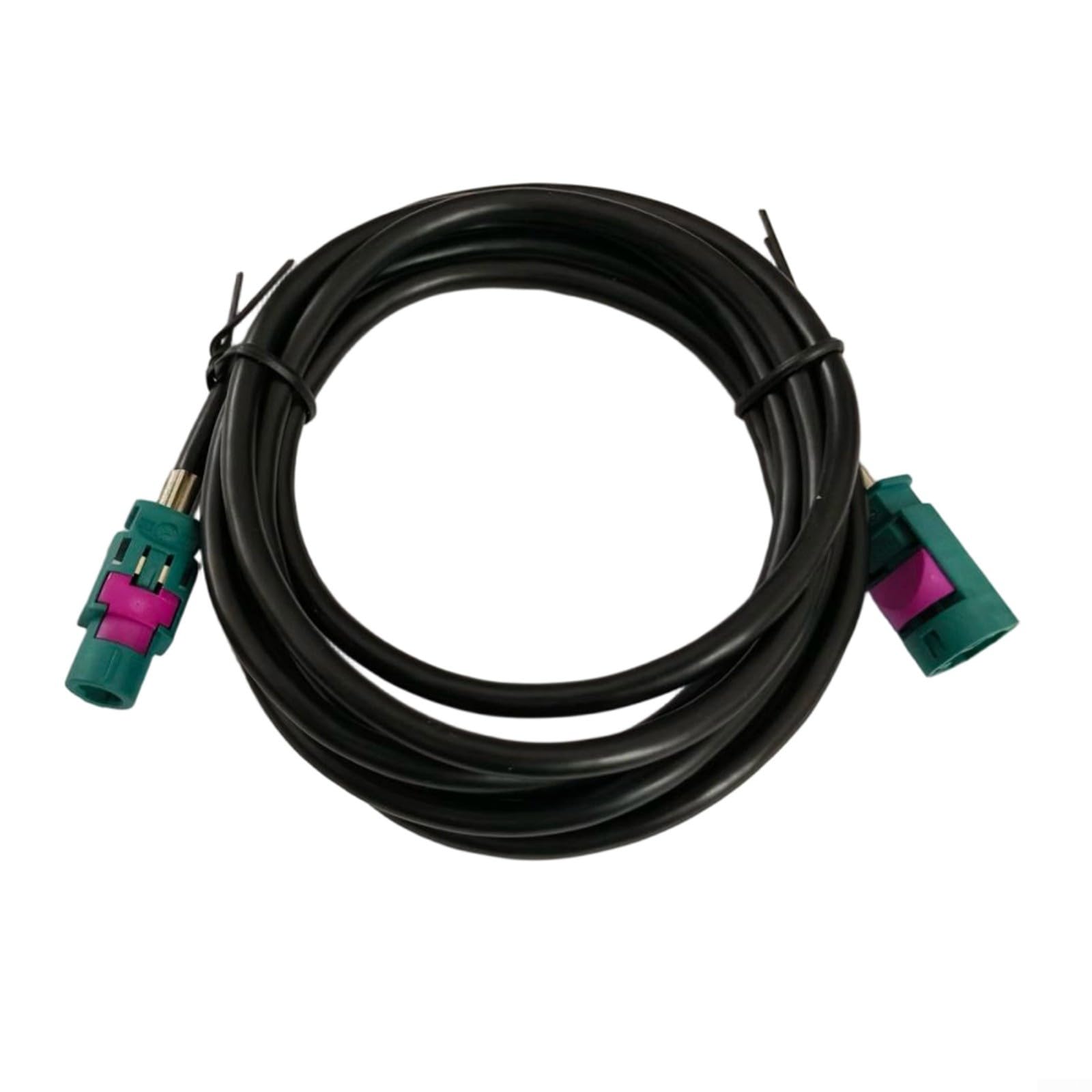 Automotive - Cavo LVDS Z femmina a 4 pin da 180 cm per autoradio navigazione GPS e trasmissione AV nel veicolo - ABS + adattatore in metallo