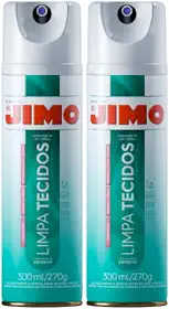 Jimo Aerossol Limpa Tecidos Automotivo E Doméstico 300ml 2un