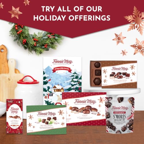 Fannie May Mint Meltaway, Mint Chocolate Candy with Milk Chocolate Pastel Coating, Holiday Chocolate Gift Box, 11.5 oz - image 7
