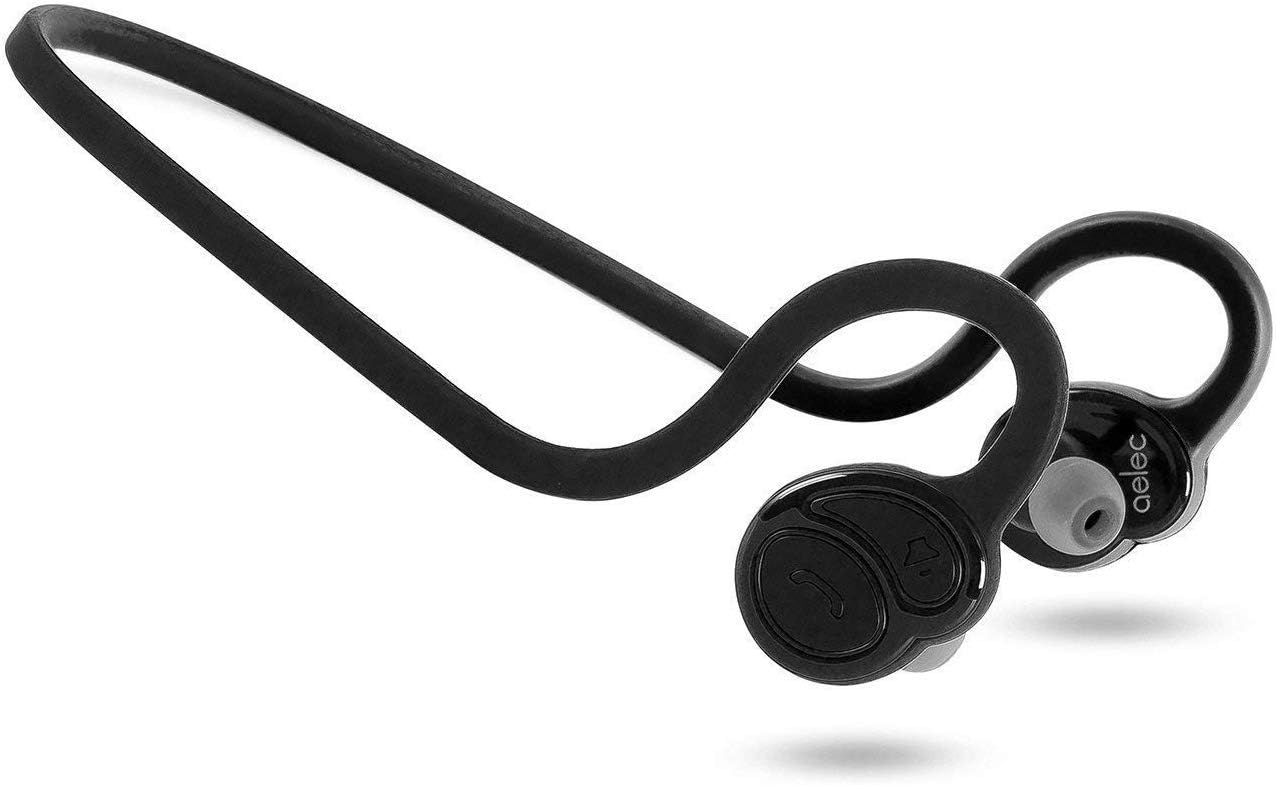 Bluetooth Headphones, Wireless Active Noise Cancelling Headphones with Built-in MIC, Stereo Over-Ear Headset for Cell Phones Gaming PC TV, Upgraded Steel Black