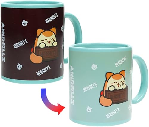 Anirollz x Reemplazo para la taza mágica de Hershey's de 16 onzas (16 onzas de Hershey's Kittiroll)