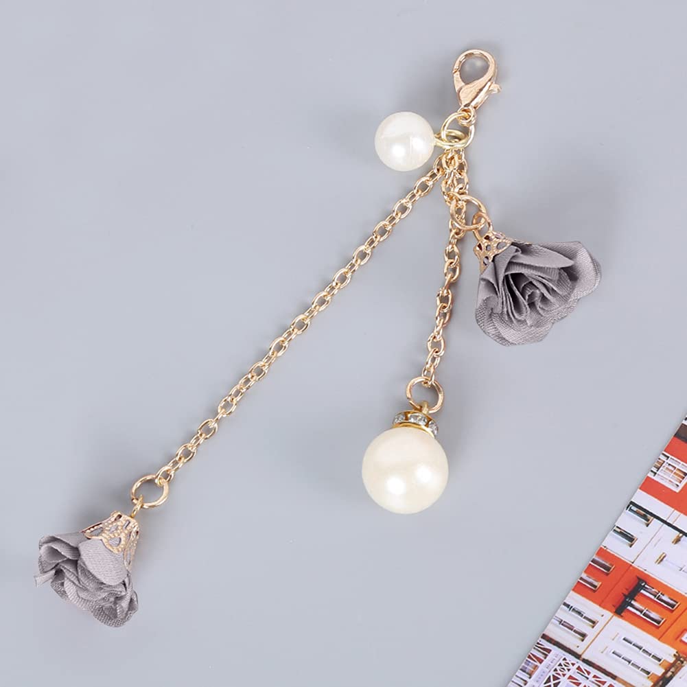 APXEL Mobiele Telefoonketting Korte Mobiele Telefoonriem met Kralen Liefde Anti-verlies Mobiele Telefoonhoesje Hanger Armband Lanyard Hand Touw Universeel Toepasbare Smartphone Sleutelhanger