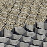 DeWitt DuPont GroundGrid Geotextile Stabilization System - Heavy-Duty Ground Reinforcement & Durable Gravel, Soil & Sand Stabilizer for Driveways, Pathways, Slopes & Construction Projects
