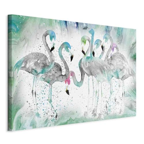 murando - Akustikbild Flamingos Bilder Akustikschaum Hochleistungsschallabsorber Schallschutz Leinwand 1 tlg Wandbild Raumakustik Schalldämmung Flamingo g-C-0048-b-d murando - Akustikbild Flamingos Bilder Akustikschaum Hochleistungsschallabsorber Schallschutz Leinwand 1 tlg Wandbild Raumakustik Schalldämmung Flamingo g-C-0048-b-d
