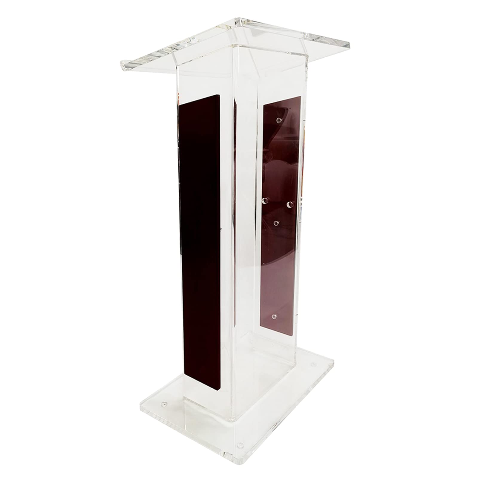 Buy LATIZI Acrylic Podium, Classroom Church Meeting Wooden Chair, Speech Wedding Annual