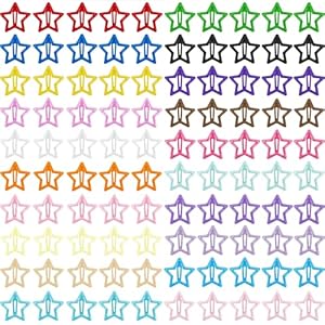 Star Hair Clips 2000s Y2K Snap Hair...