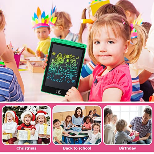 72 Pieces Lcd Writing Tablet 8.5 Inch Colorful Reusable Scribbler Doodle Board Screen Drawing Pad Erasable Painting Pads Educational Toy For Age 3-8 Kids Girls Boys Toddlers Students School Class #TOP4