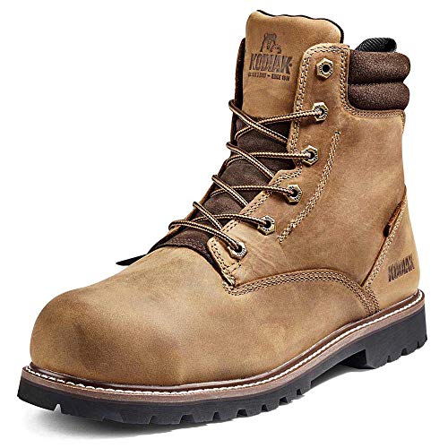 Kodiak Men's 6-inch McKinney Composite Toe Waterproof Industrial Boot