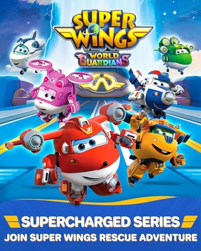 Auldey EU740283 Super Wings Transformer Figur JETT Supercharge 12 cm, bunt