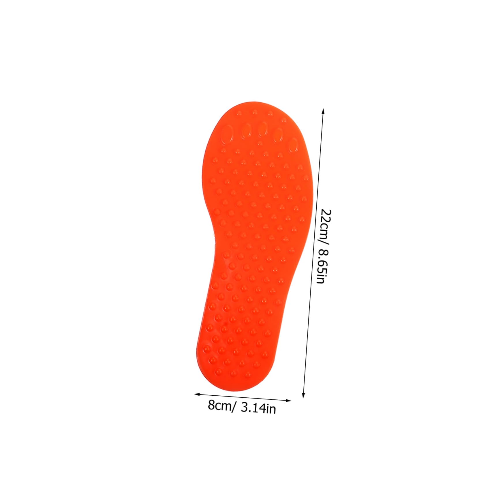 Mikikit Marqueurs de Sol en Forme de Pied 10 Pièces en PVC Solide et Faciles à Retirer pour Entraînement de Football en Intérieur et Extérieur Terrain de Tennis Style Aléatoire