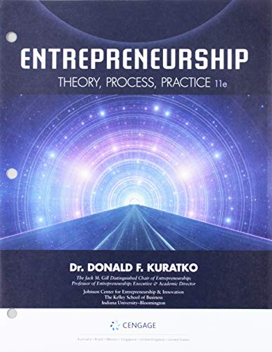 Bundle: Entrepreneurship: Theory, Process, Practice, Loose-leaf Version, 11th + MindTap, 1 term Printed Access Card