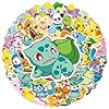 50Pcs Cartoon Poke Stickers for Kids, Vinyl Waterproof Game Monster Decal for Water Bottle Laptop Sticker for DIY Decorate Bumper Phone Hard Hat Kids Teens Gifts (BKM50) #3