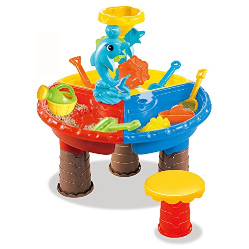JWBOSS Sand Water Table Playing Sand Clay Funny Plastic 1 Set Education Learning Tools #12 Dolphin Round