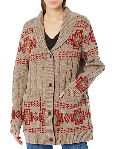 Image of Pendleton Women's Lambswool Cable Cardigan