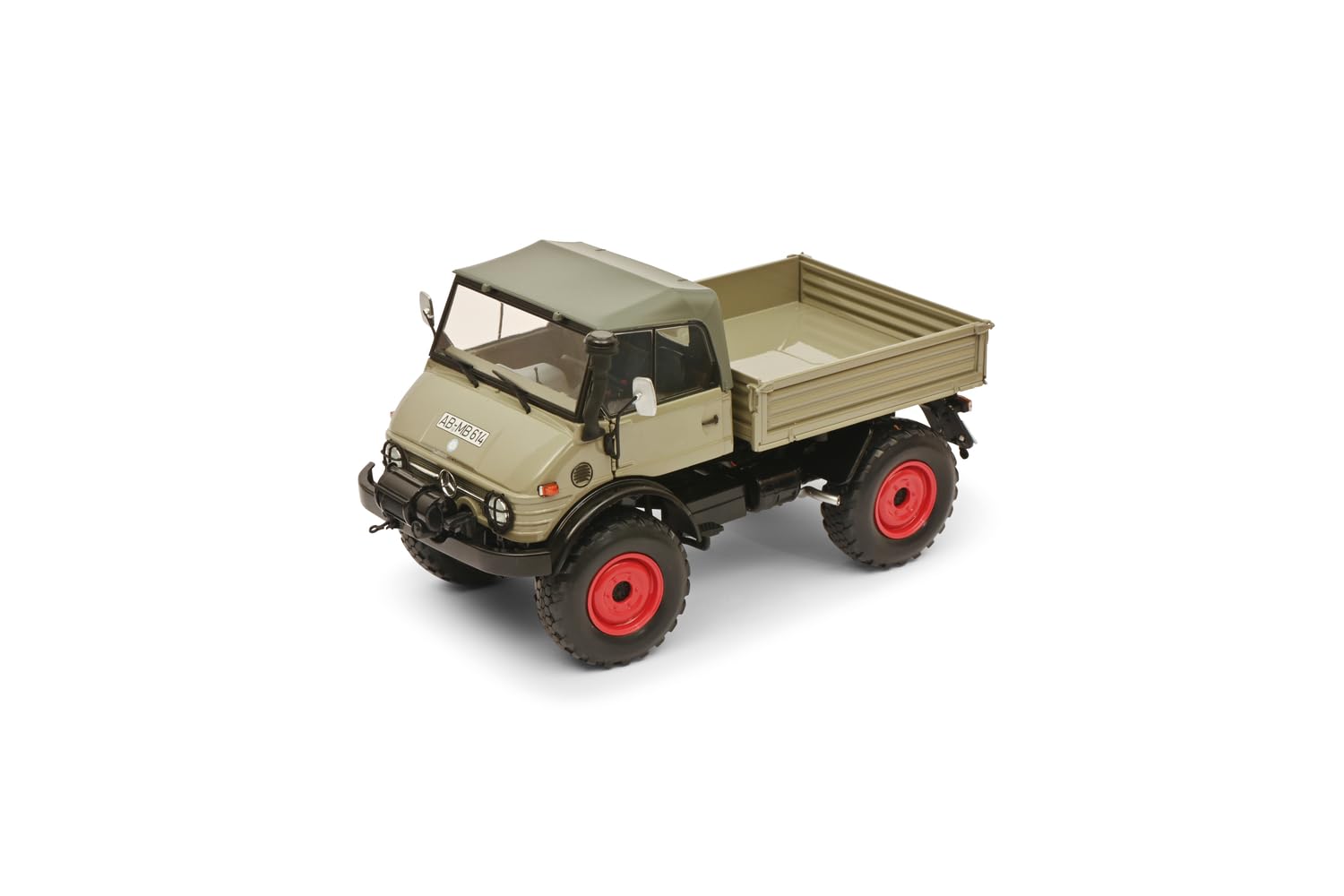 Schuco 1:18 MB Unimog U406 DieCast - Hochwertiges Diecast Modellauto im Maßstab 1:18, Modellauto, 1:18, Auto, Sammlermodell