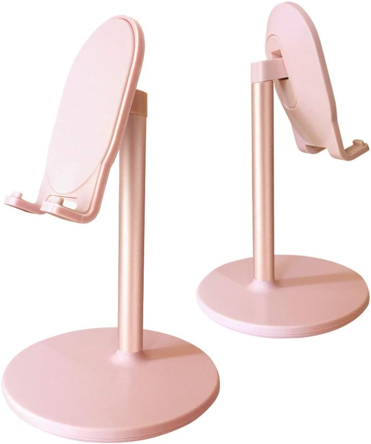 Adjustable Cell Phone Stand for Desk, HandsFree Cell Phone