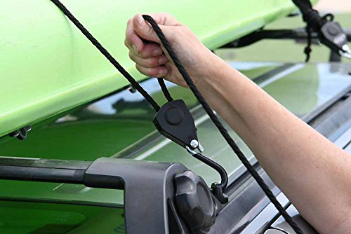 PROGRIP 404400 XRT Rope Lock Tie Down w/Push Button Release for Cargo Transport and Control: 8' x 3/8" (Pack of 1) - Thumbnail 2
