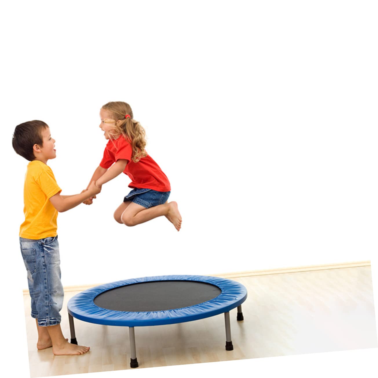 VANZACK 2sets Trampoline Safety Pad Rotatable Black Non-Slip Mats for Furniture 6pcs*2