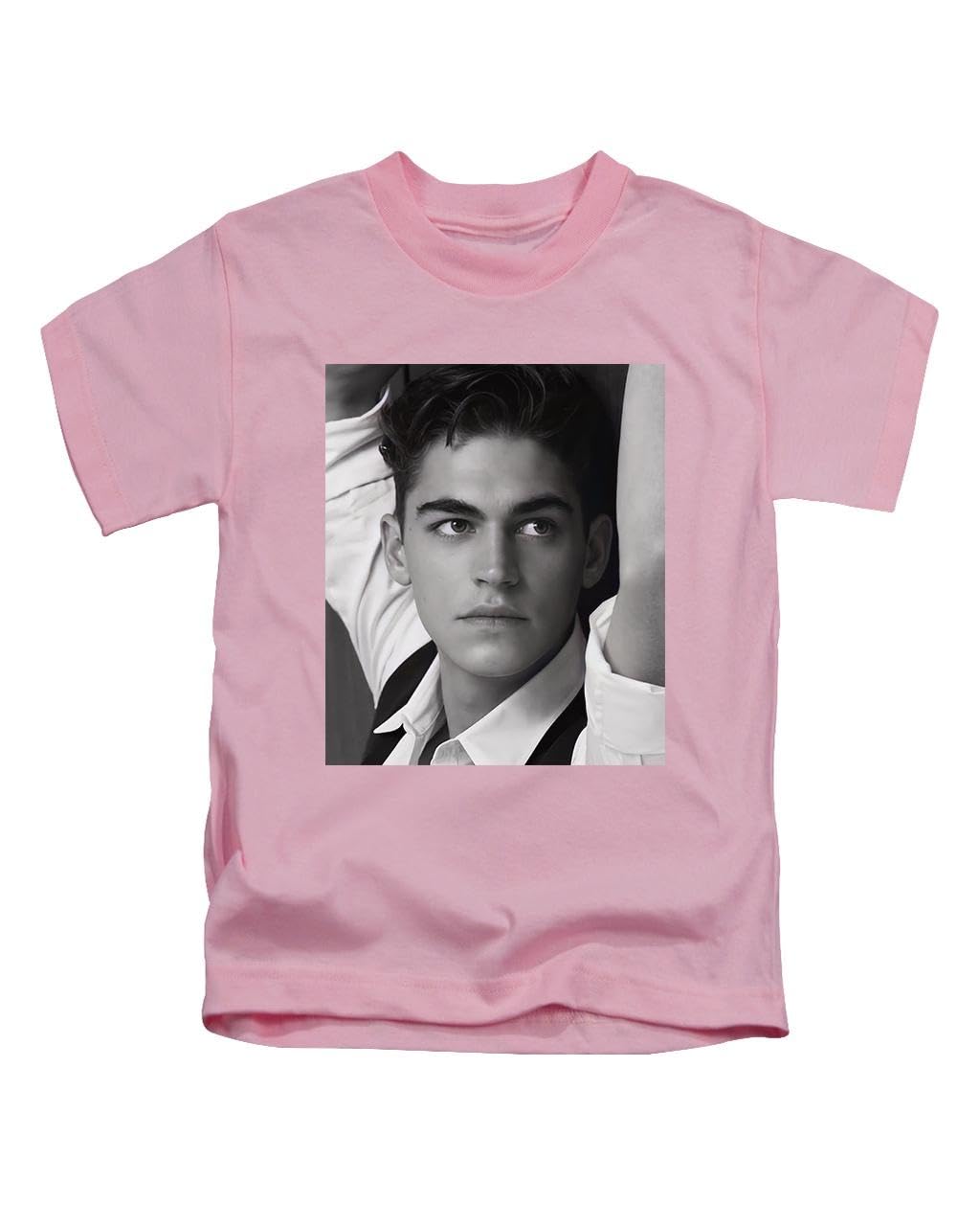 New Spirit Original Unisex Baby Pink Hero Fiennes Tiffin Tee T-Shirt Funny T Shirt Top