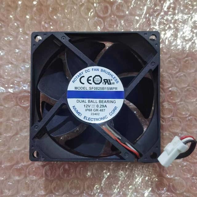 8CM SF0825B1SMPR DC12V 0.29A 8025 3-Wire Chassis Power Supply Cooling Fan