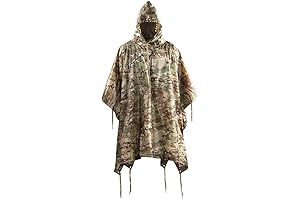Ranger Diamond Ripstop Poncho: Unwavering Defense Against the Elements