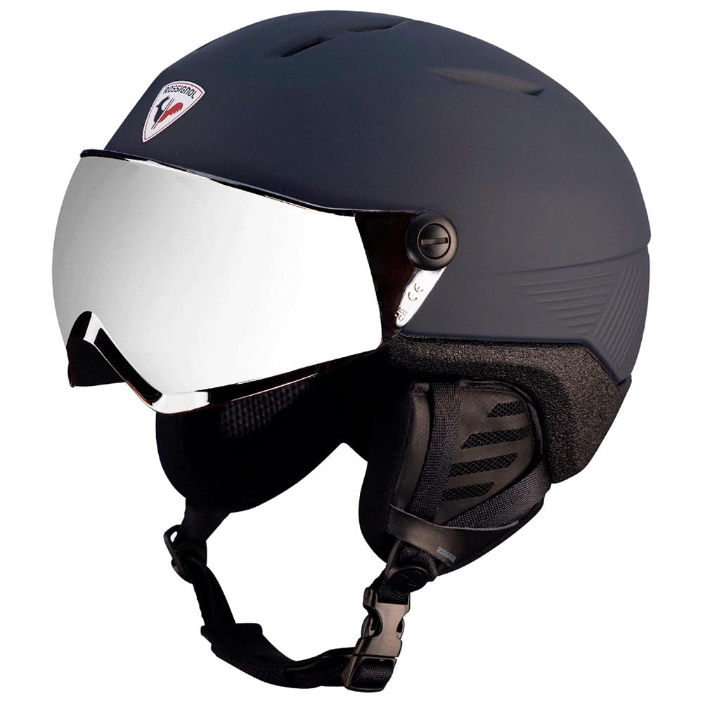 Rossignol - Casque De Ski/Snow Fit Visor Impacts Strato Homme - Homme - Bleu