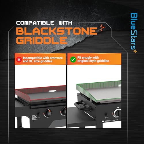 Image of [Upgraded EasyGrip] BlueStars 22 inch Silicone Griddle Cover for Blackstone
