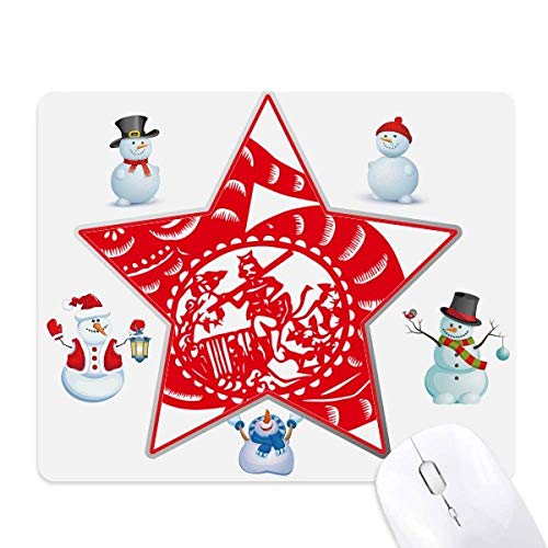 Tapis de souris singe chinois Papercut China idée cadeau originale