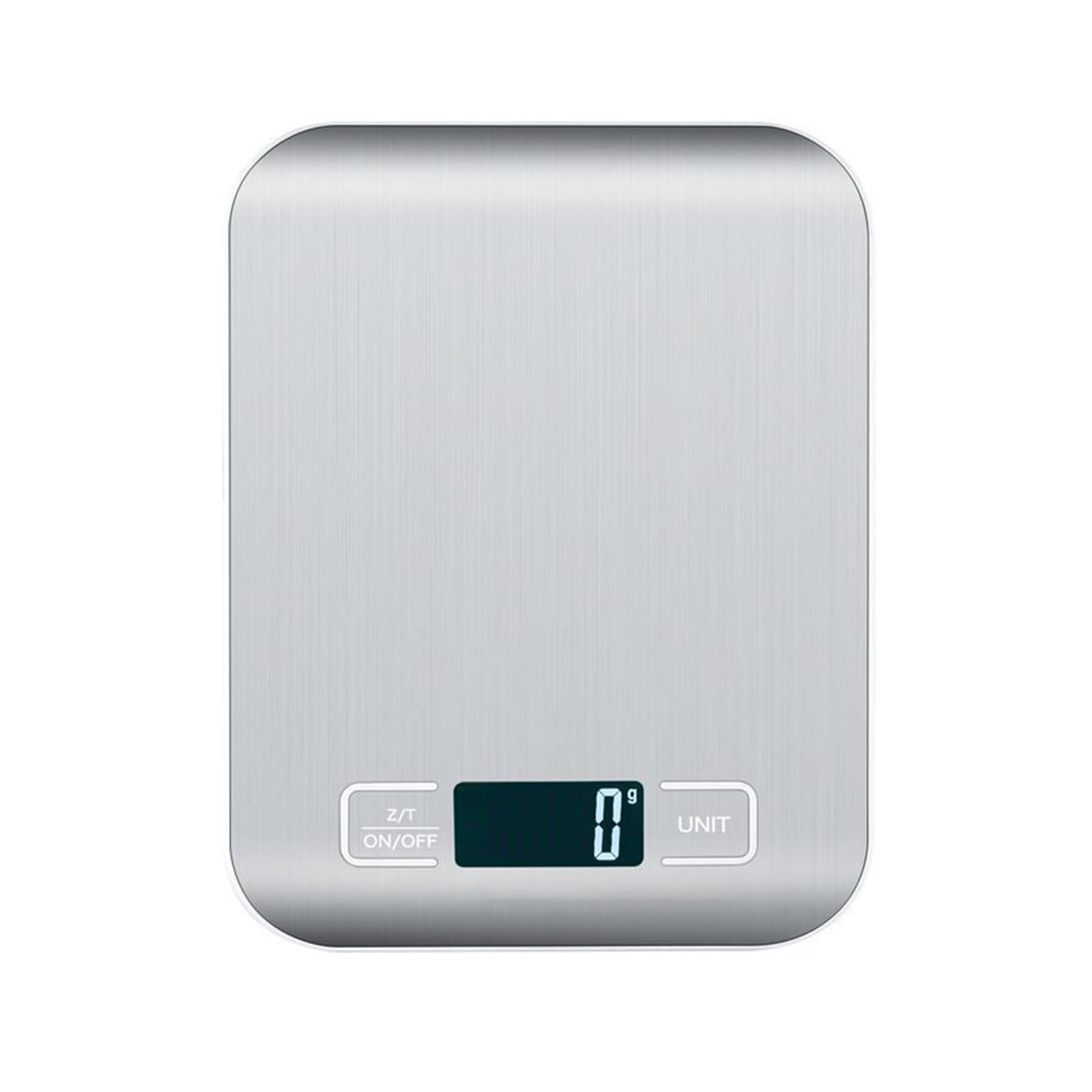 HPTHLY Kitchen Electronic Digital Scales Weighs Food Cooking Baking Coffee Balance Smart Stainless Steel Digital Scale Grams (White C-5Kg)