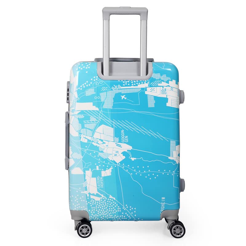 Image of Polo Class 2Pc Set Trolley Bag (24 /28 inch)-Blue